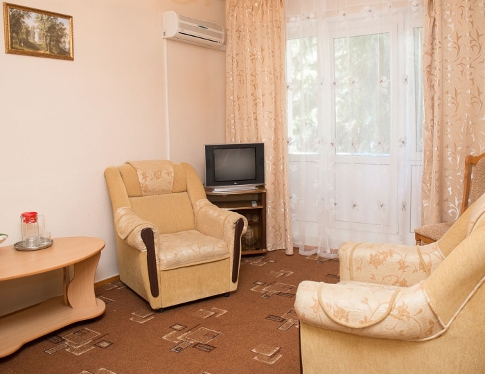 Люкс 2-местный 2-комн корп. 2  (Л2м2к2) - Санаторий «Эльбрус» Железноводск